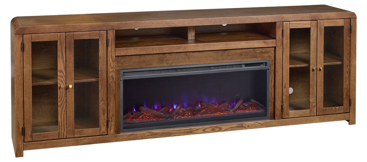 96" Fireplace Console