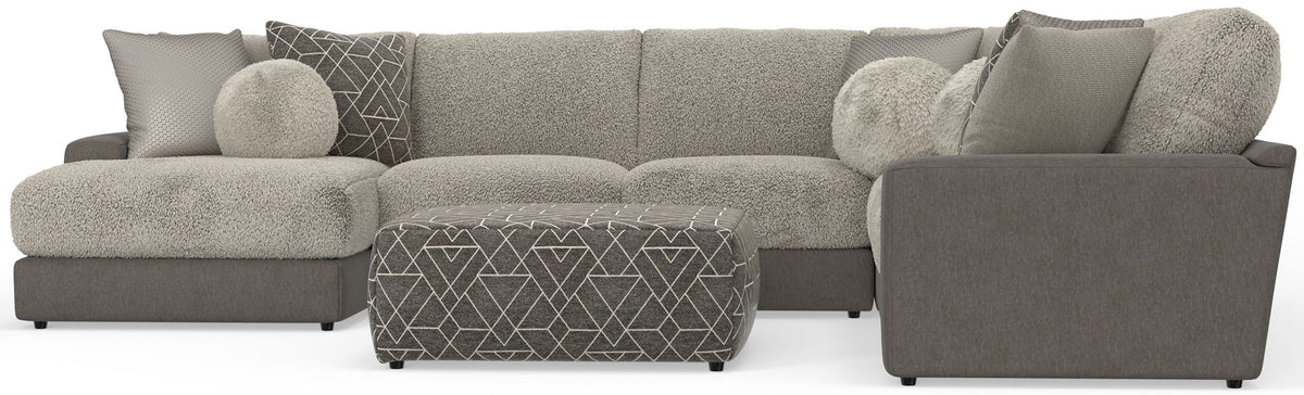 Sectional, Ottoman