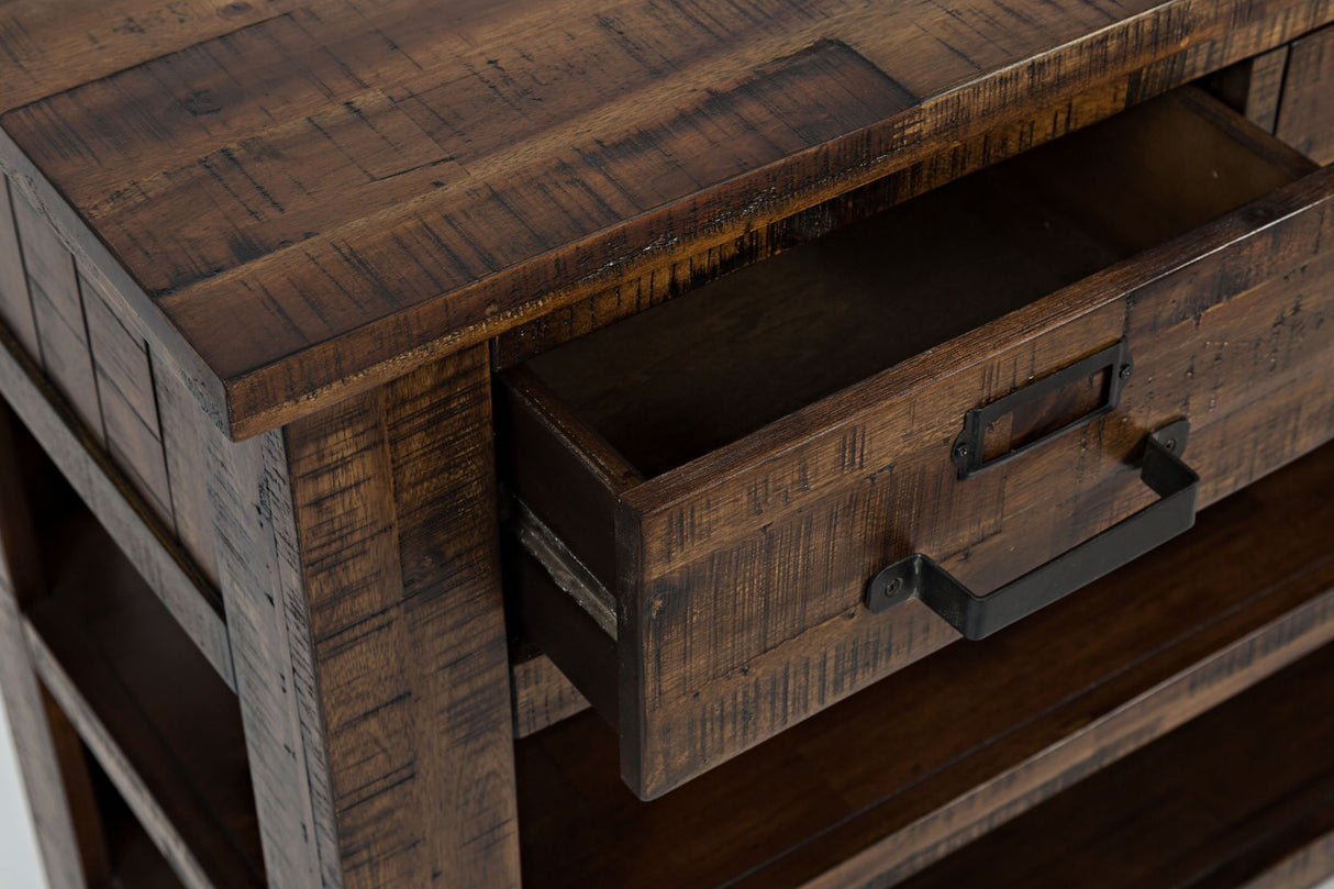 Cannon Valley - Sofa Table - Distressed Medium Brown