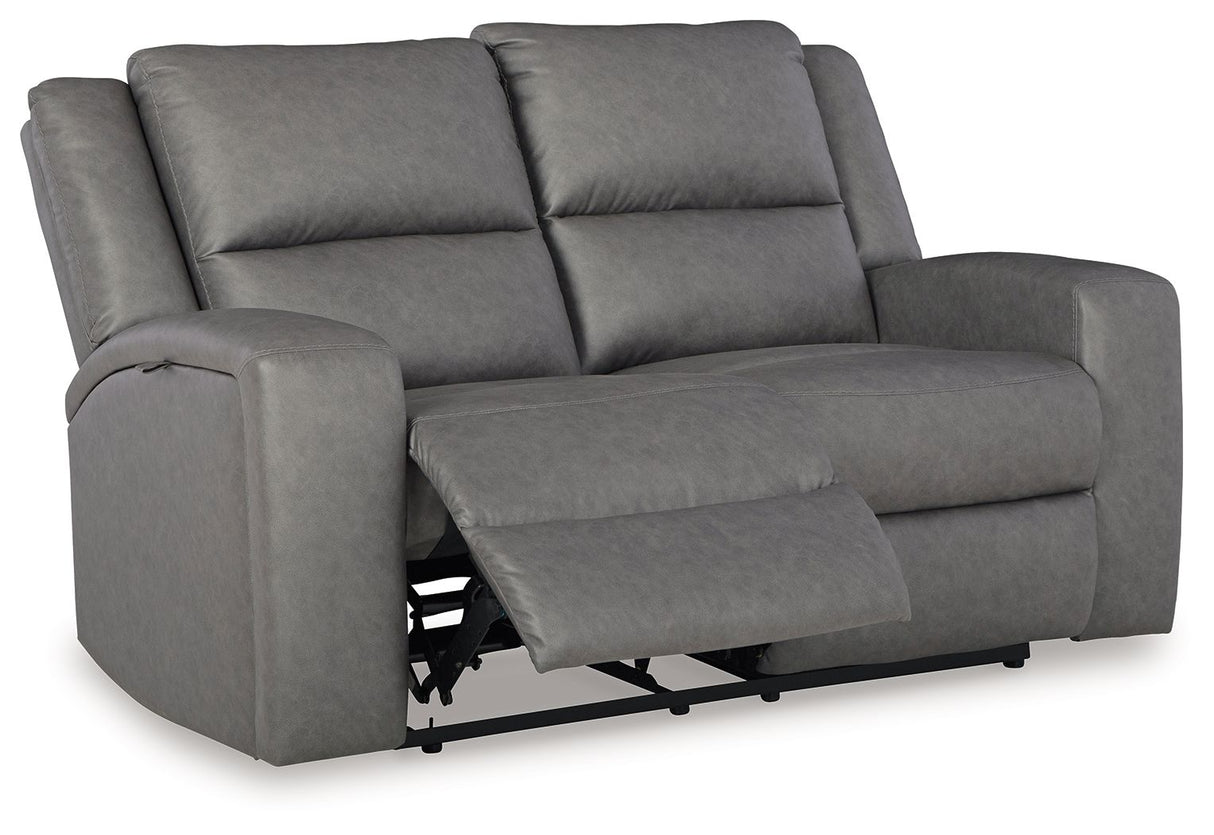 Brixworth - Reclining Loveseat - Slate