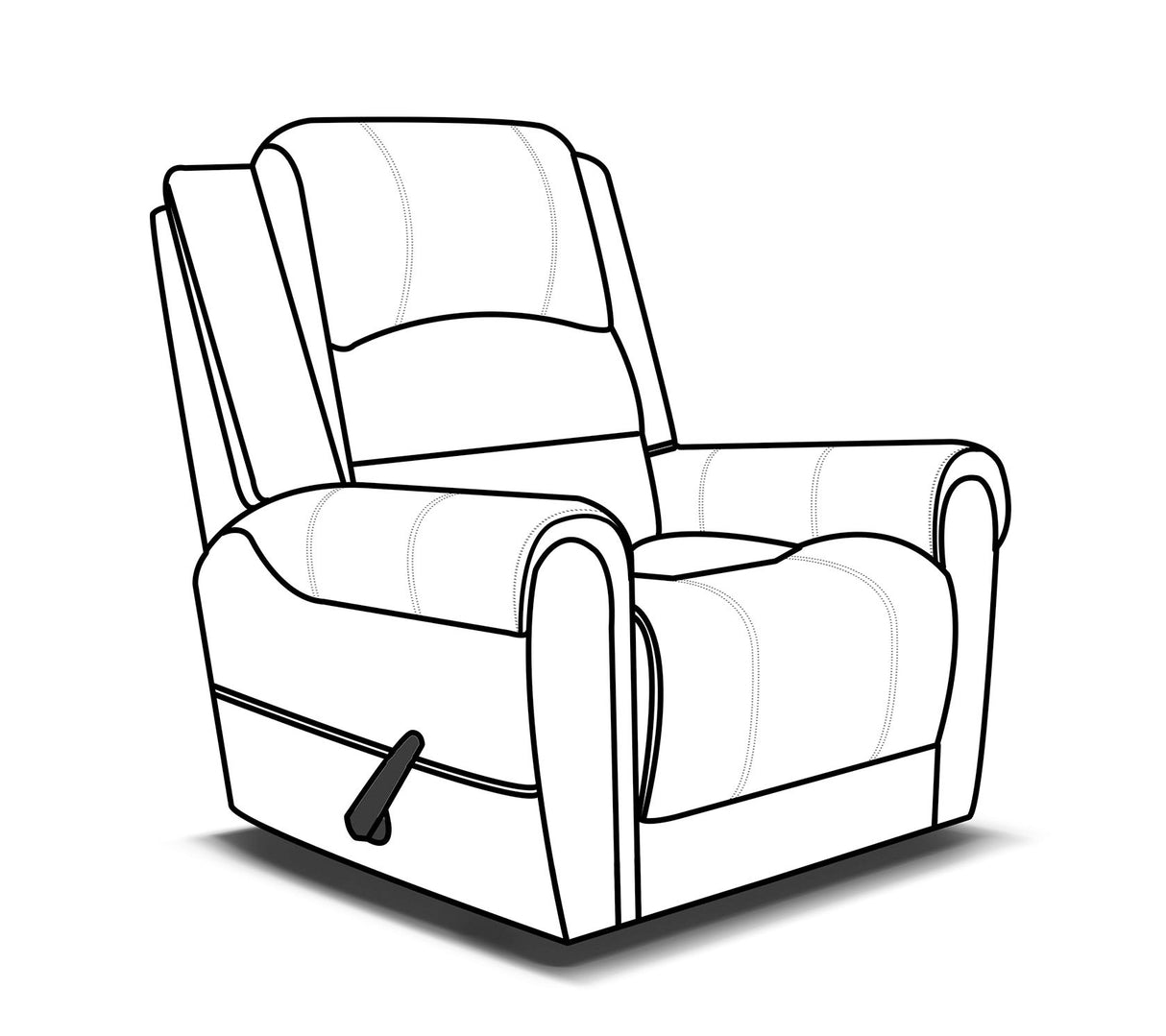 EZ Motion - 1950AL - Recliner