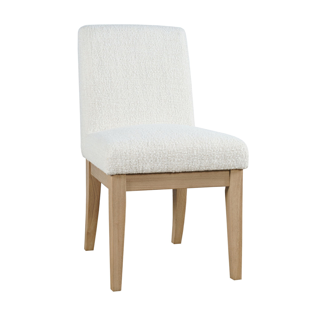 Sequoia - Upholstered Dining Chair (Set of 2) - Natural Brown / White