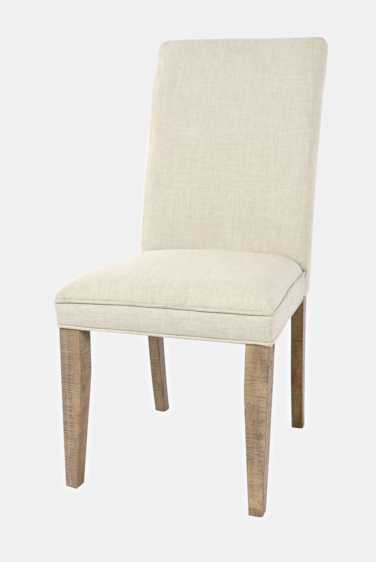 Carlyle Crossing - Upholstered Chair (Set of 2) - Distressed Medium Brown / Beige