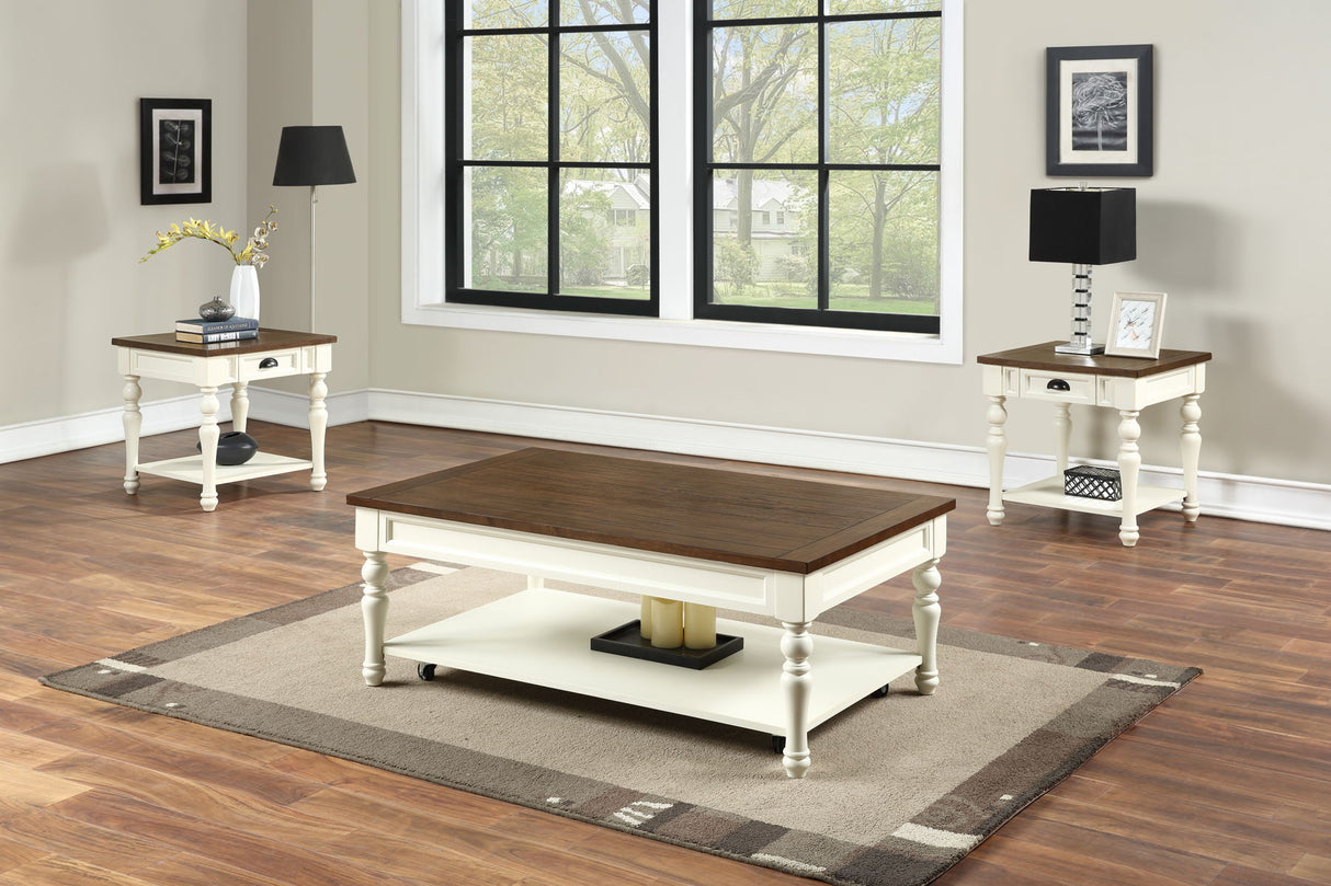 Joanna - Coffee Table - White