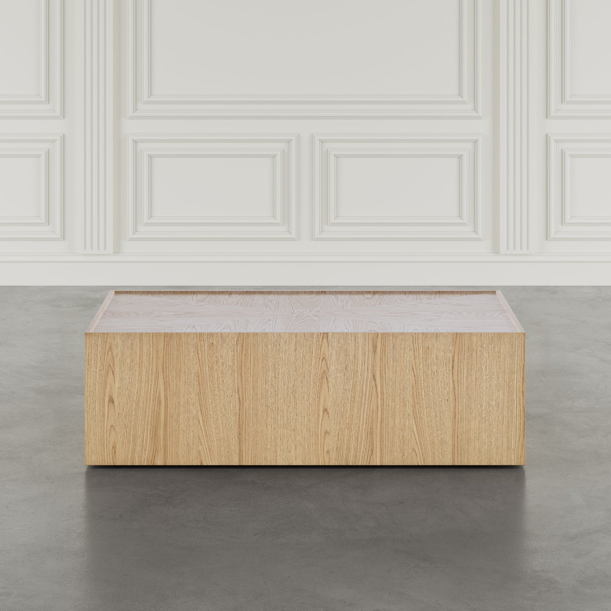 Laurel Cr. Block CT w/Casters Nat