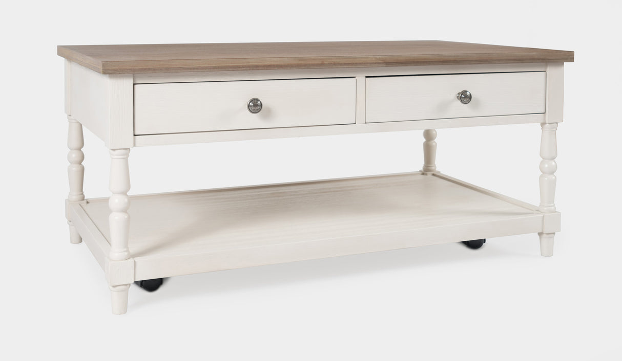Grafton Farms 2 Drawer Coffee Table