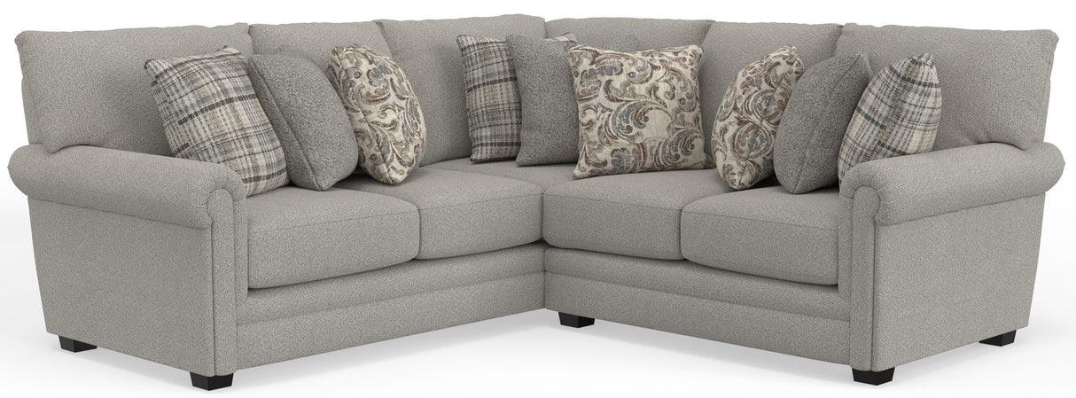 Livingston - Sectional With Comfort Coil Seating And Accent Pillows Included