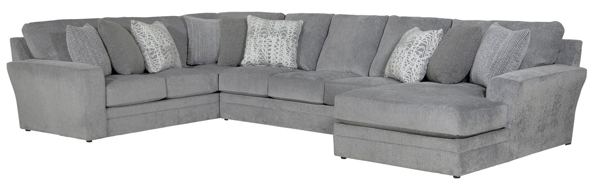 Glacier - Sectional With Included Accent Pillows