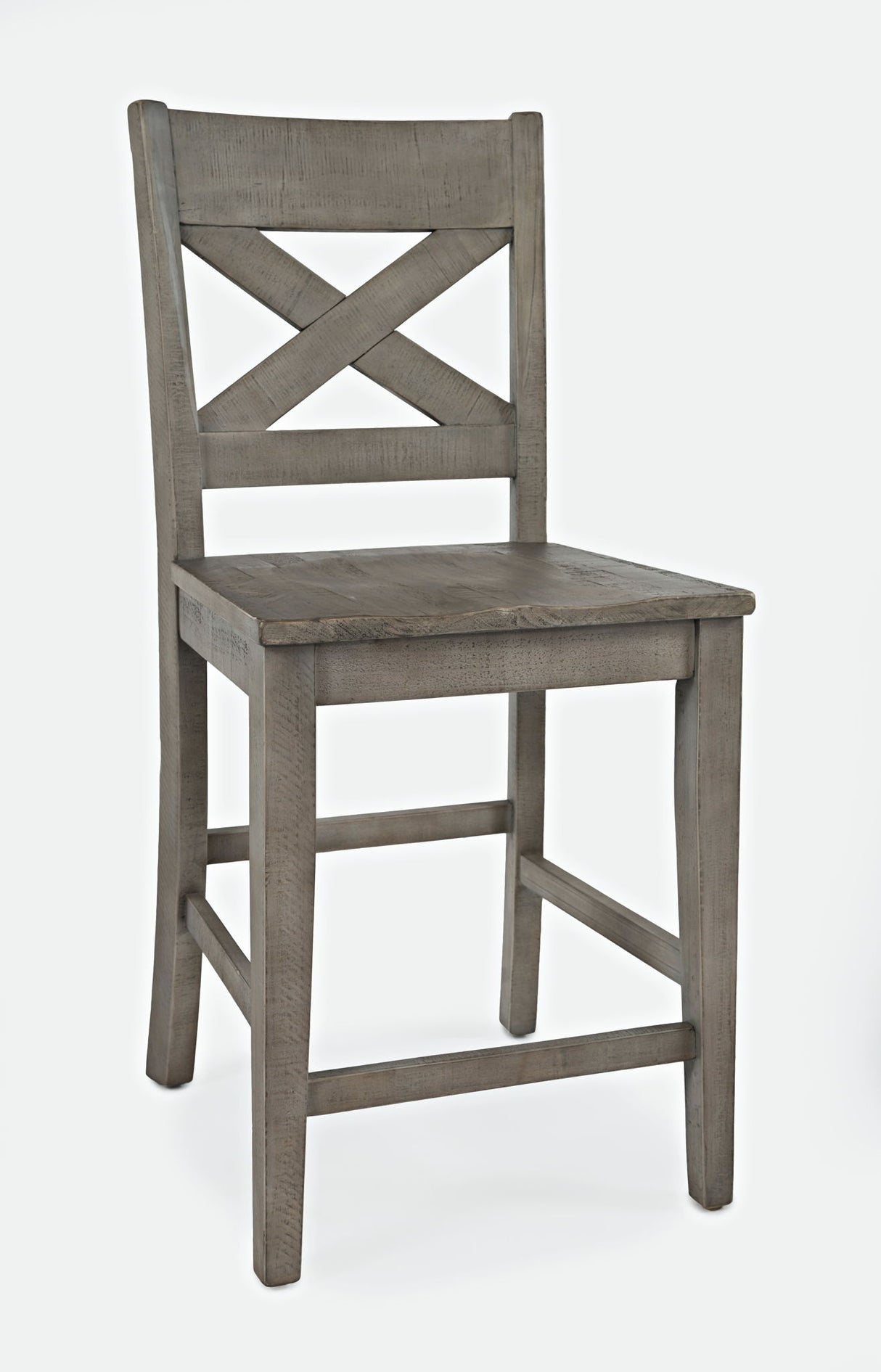 Outer Banks - X Back Stool (Set of 2) - Driftwood Gray