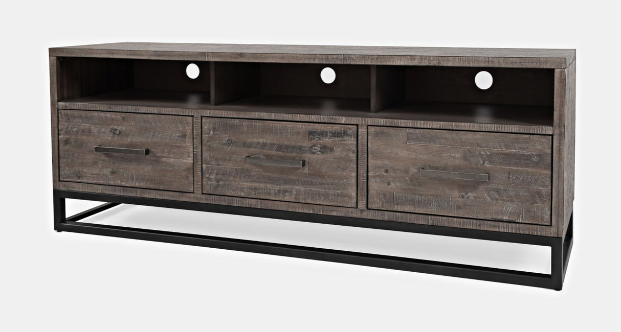 East Hampton - 70" Console - Distressed Gray