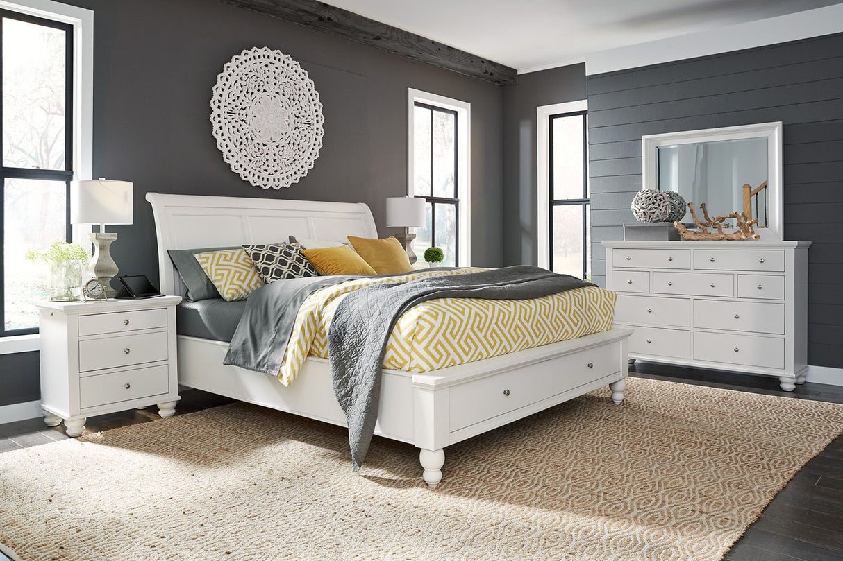 King Sleigh Bed