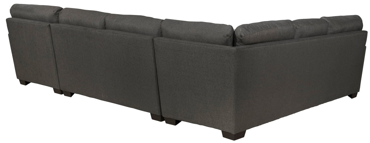 Crawford - Sectional With Cocktail Ottoman