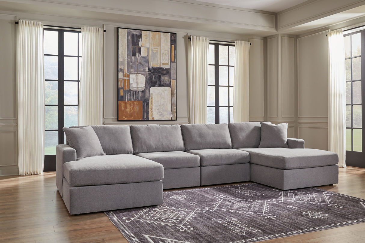 Modmax - U-Shaped Sectional - Granite