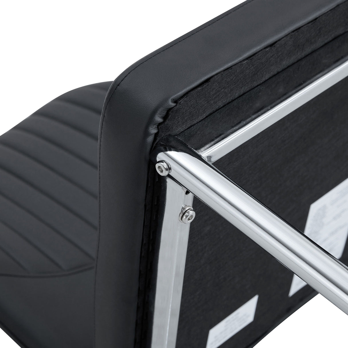 Luxury Simple High Resilience Dining Chair With Metal Legs