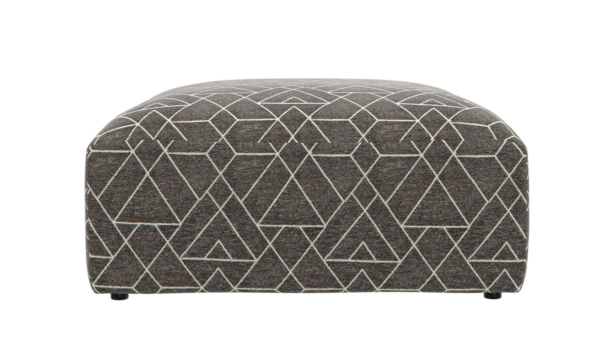 Reddington - Cocktail Ottoman - Umber