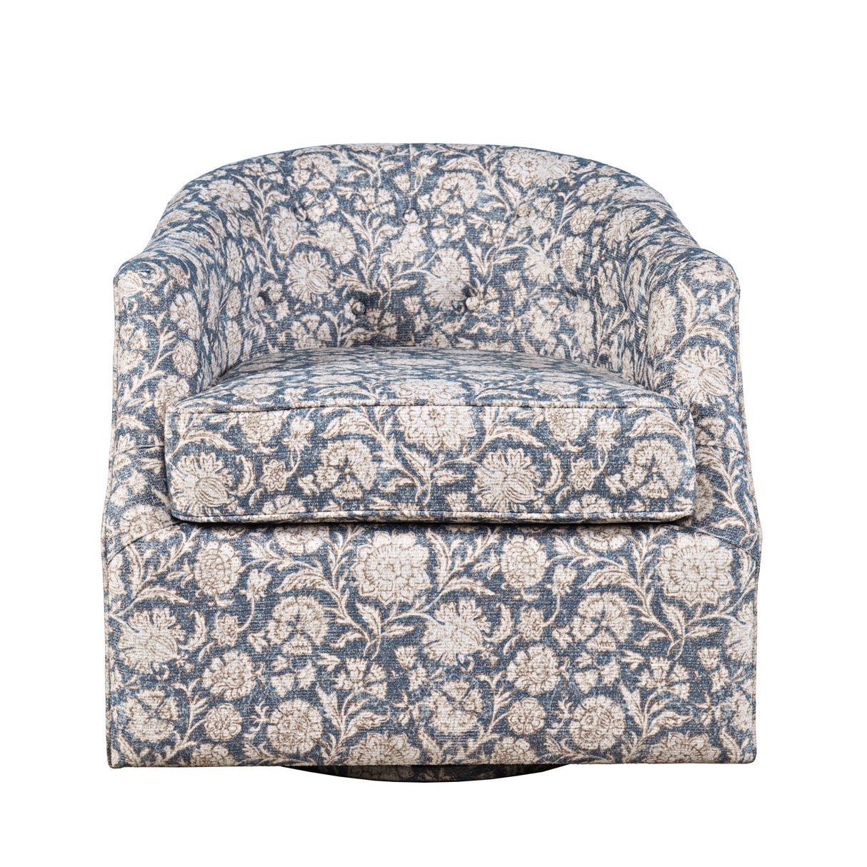 Lottie - Swivel Chair - Blue