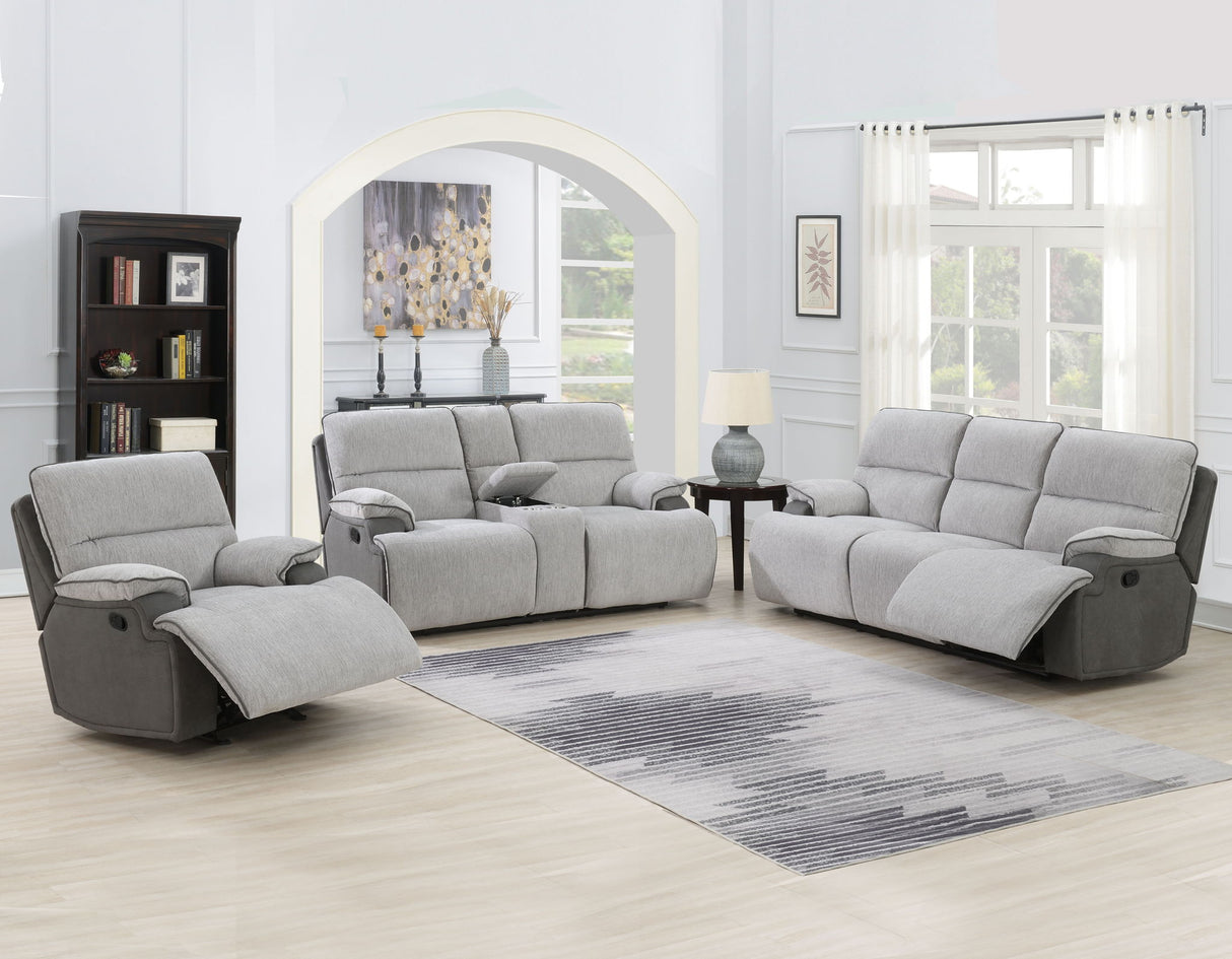 Cyprus - Recliner Chair - Gray