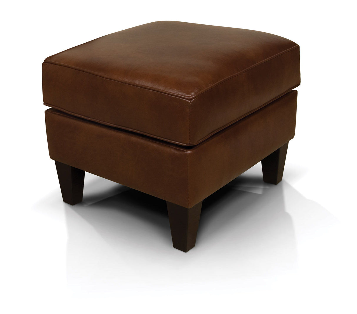 Louis - Leather Ottoman