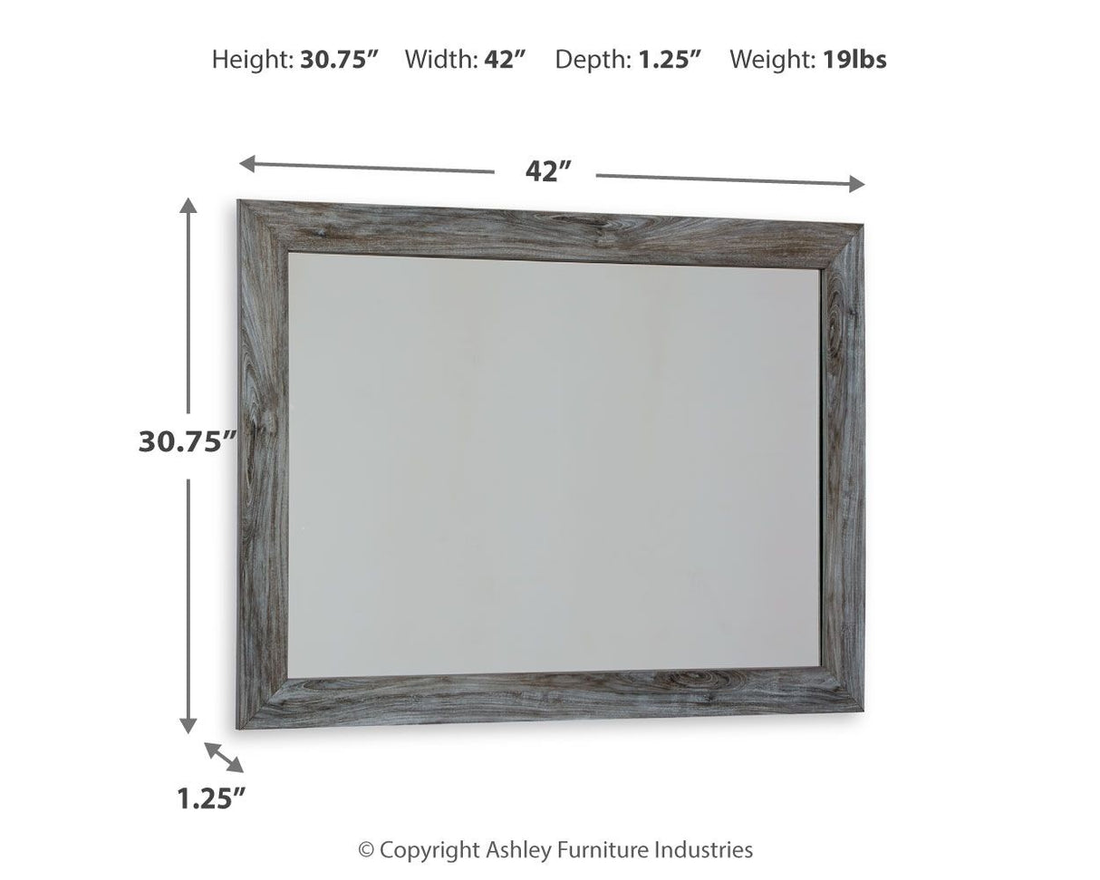Baystorm - Bedroom Mirror - Gray