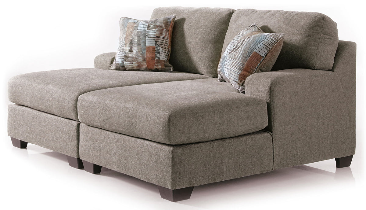Newellen - 2-Piece Super Chaise - Beige
