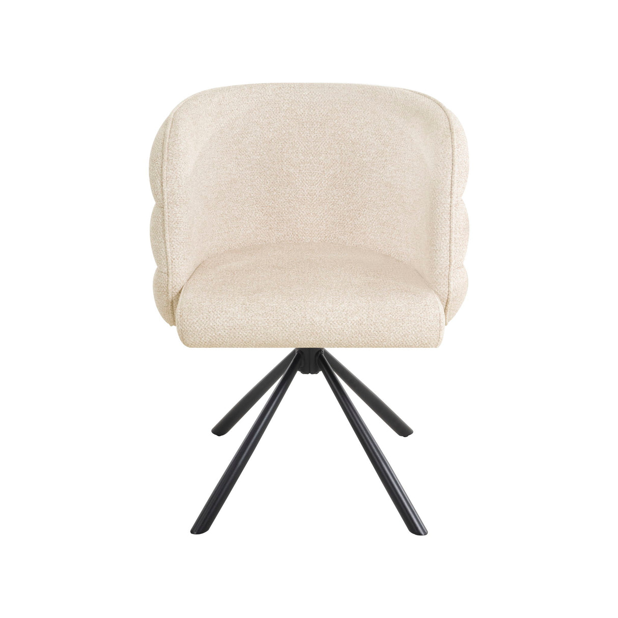 270 Degree Swivel Upholstered Desk Chairs (Set of 2)