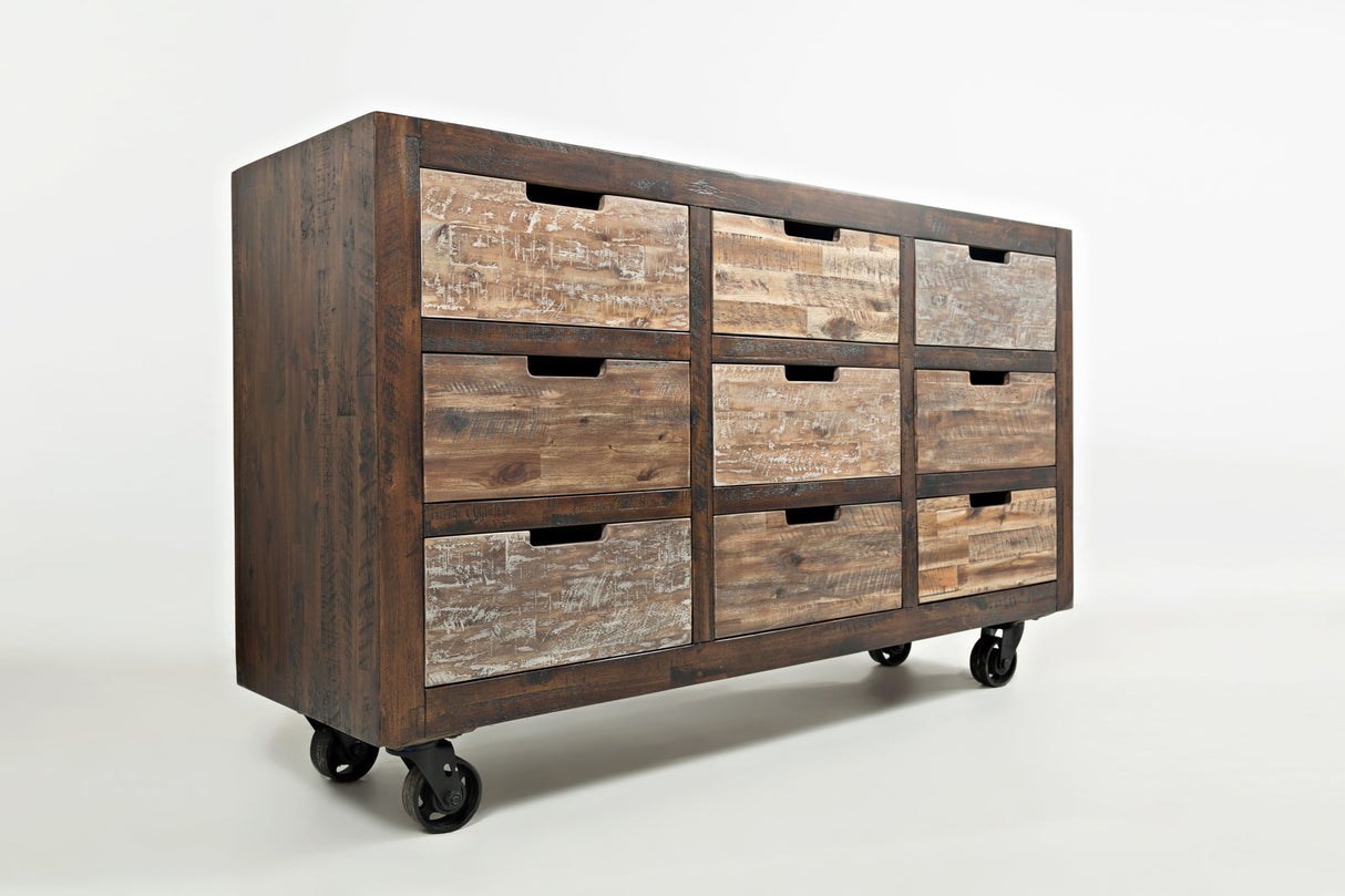 Painted Canyon - Accent Chest - Distressed Brown