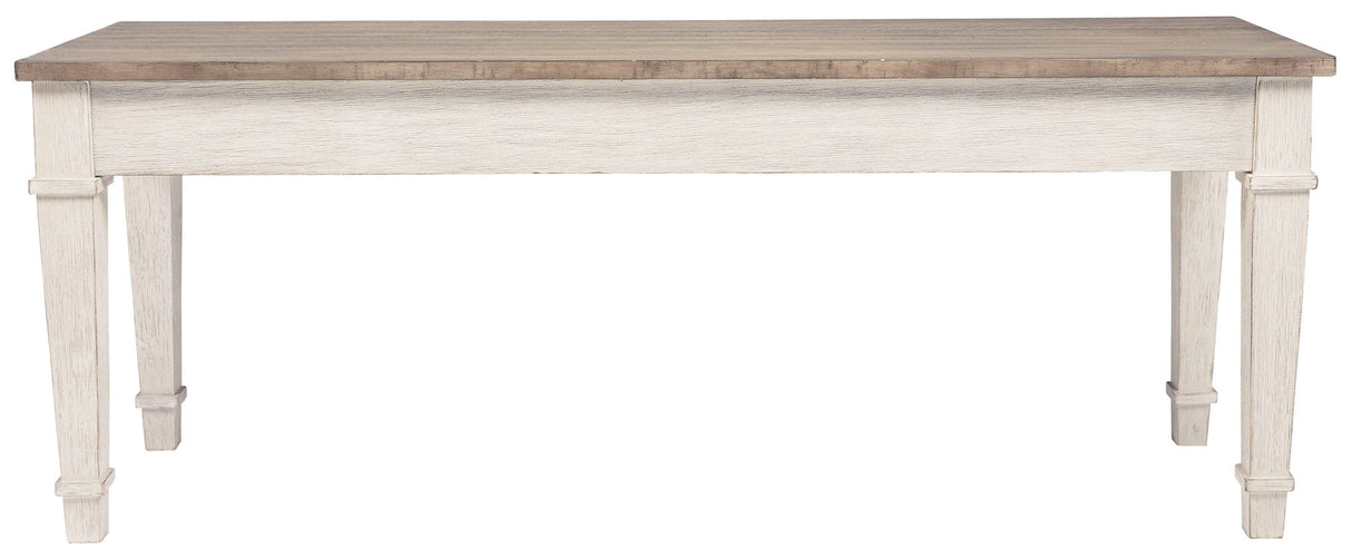 Skempton - Storage Bench - White