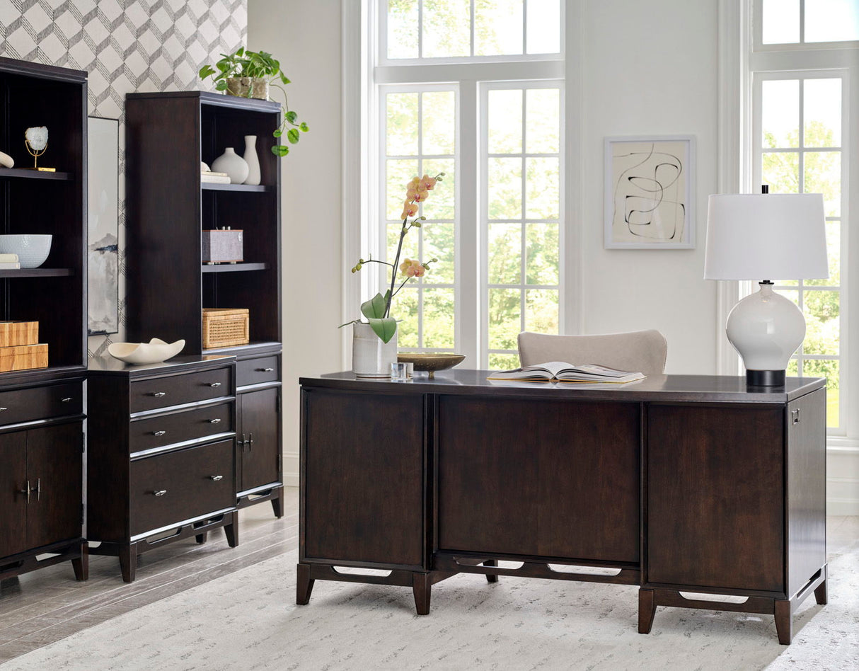 66" Curved Exec Desk