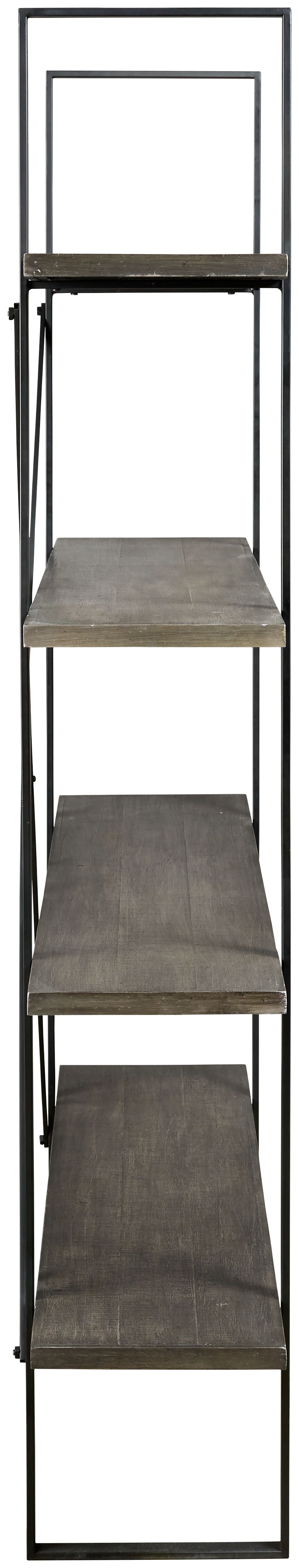 Gilesgrove - Bookcase - Black / Gray