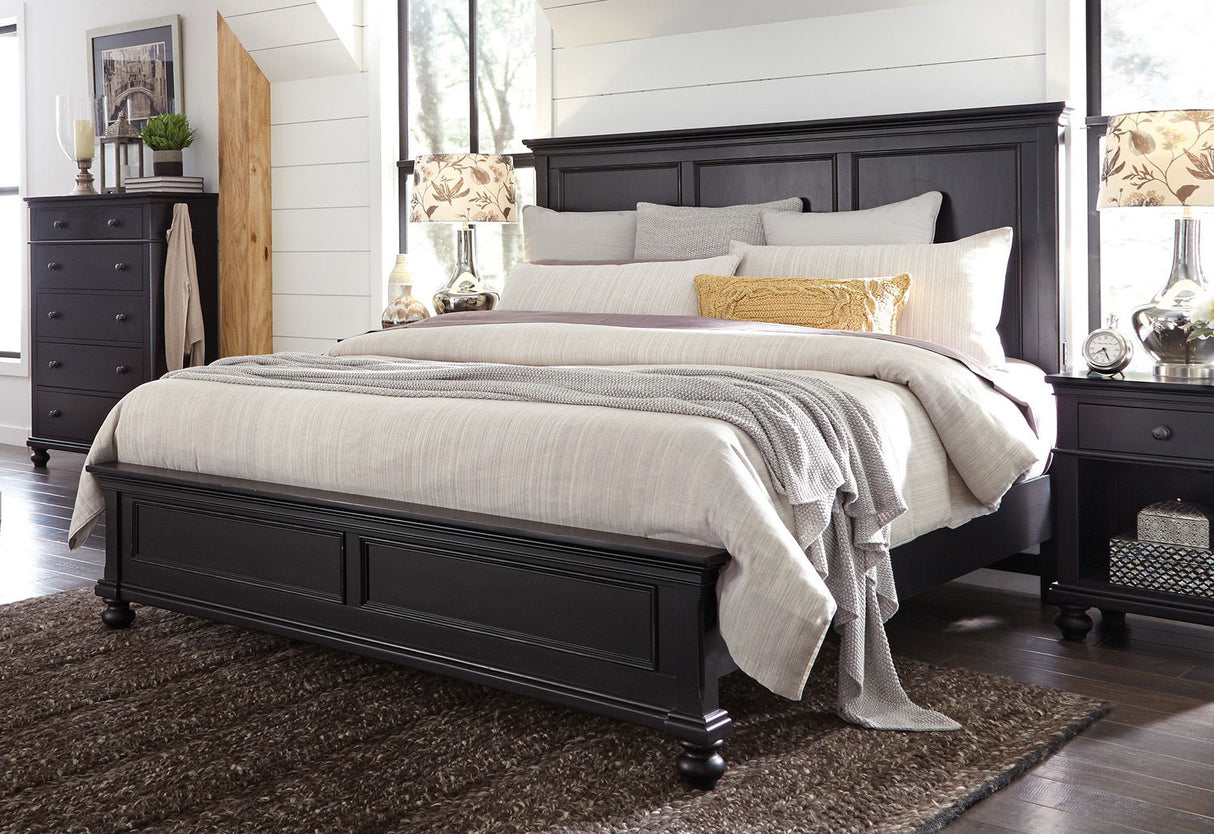Cal King Panel Bed