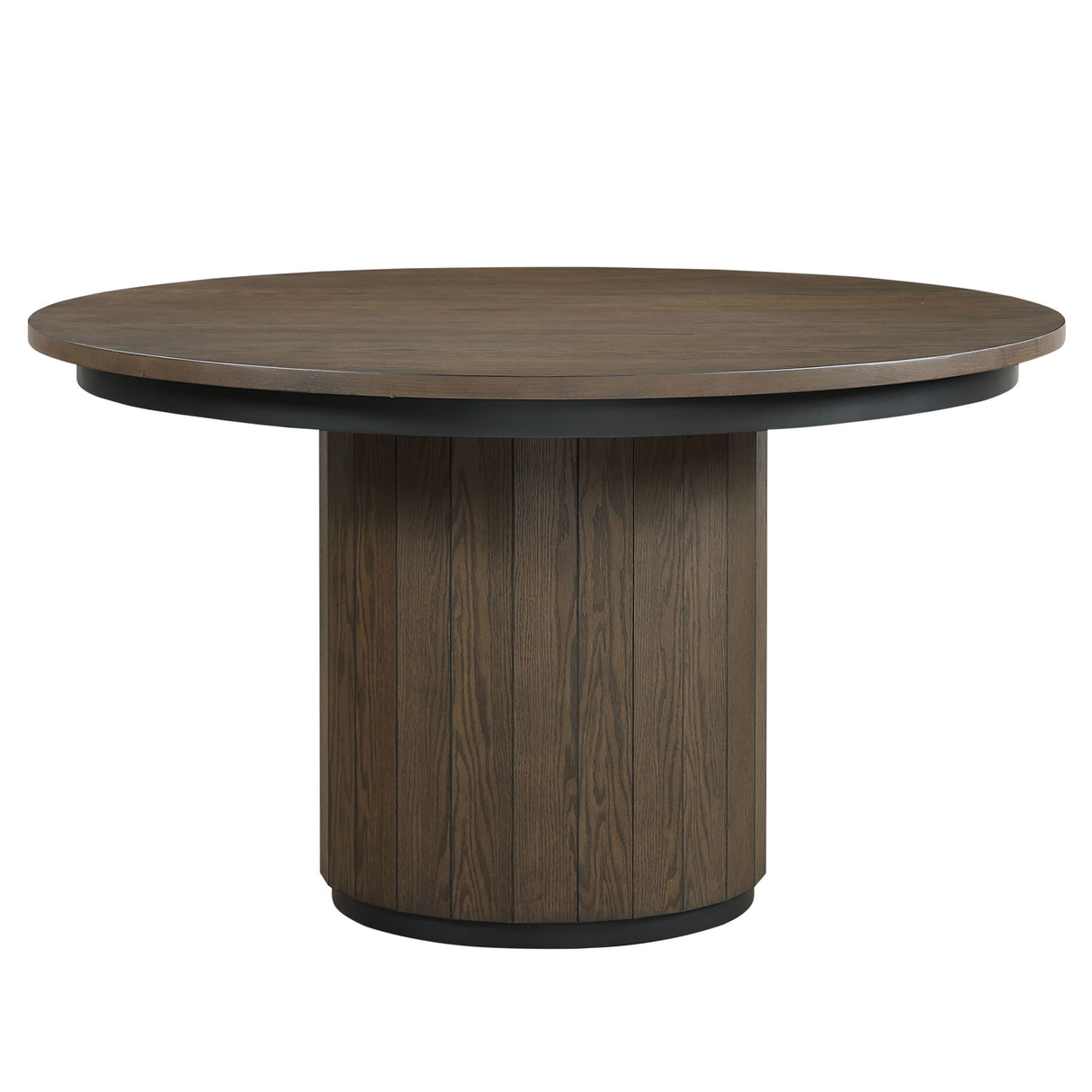 Burlington - Round Dining Table - Brown