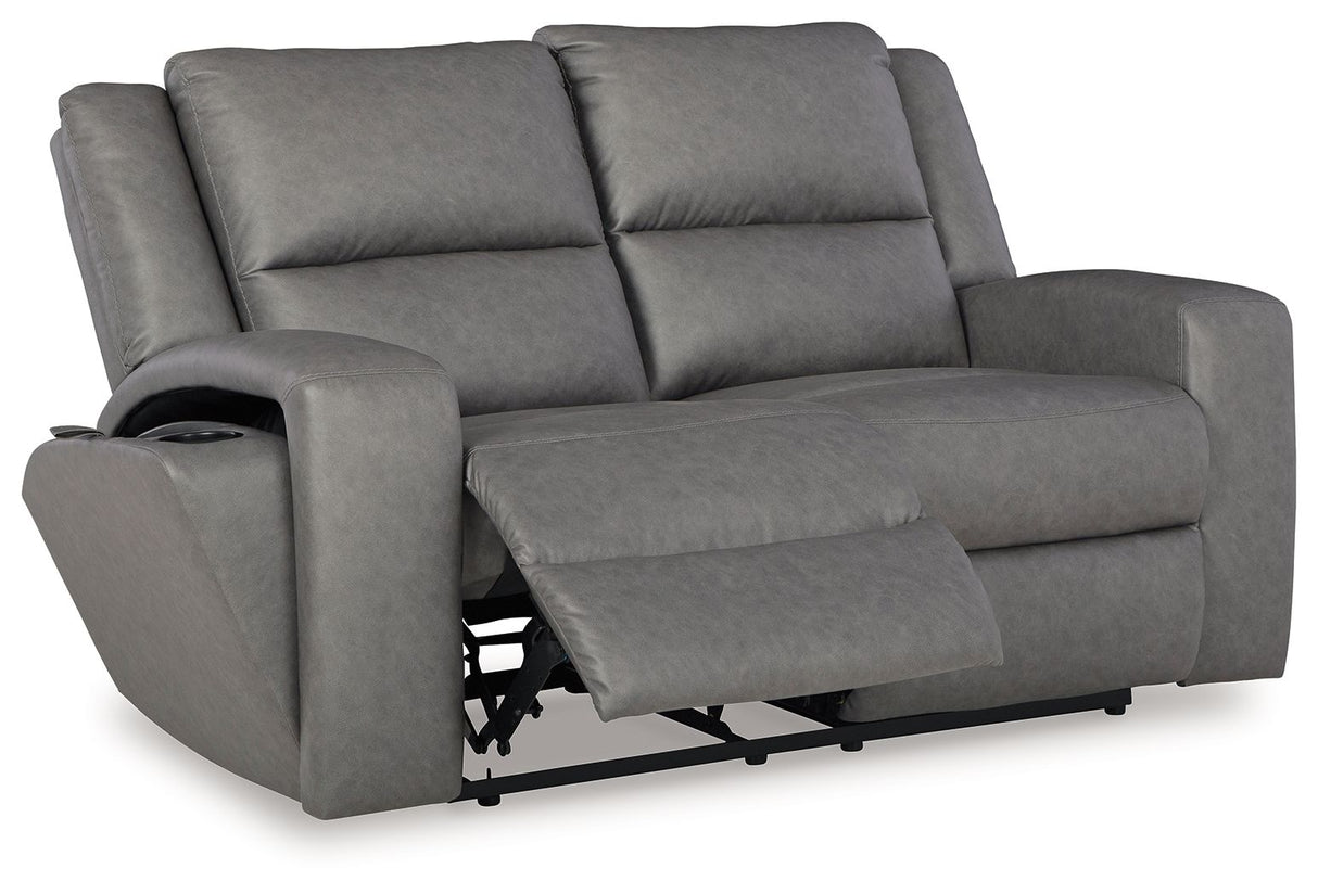 Brixworth - Reclining Loveseat - Slate