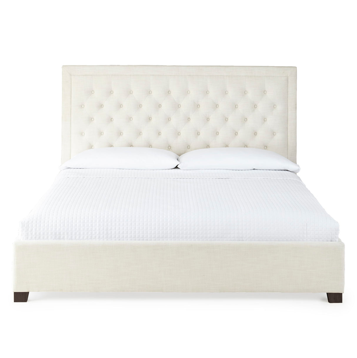 Isadora - King Bed - White
