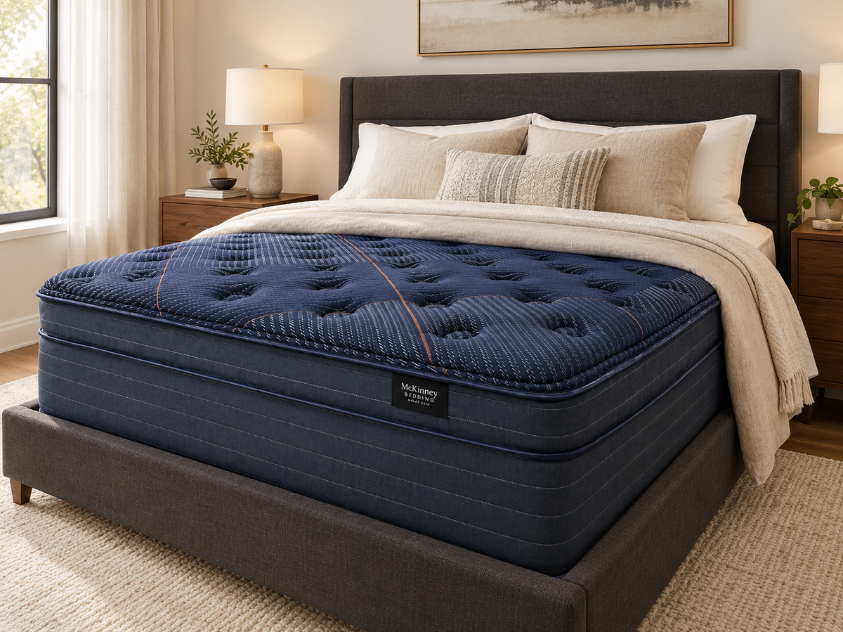 Arden EuroTop Ultra Soft Mattress in a contemporary bedroom