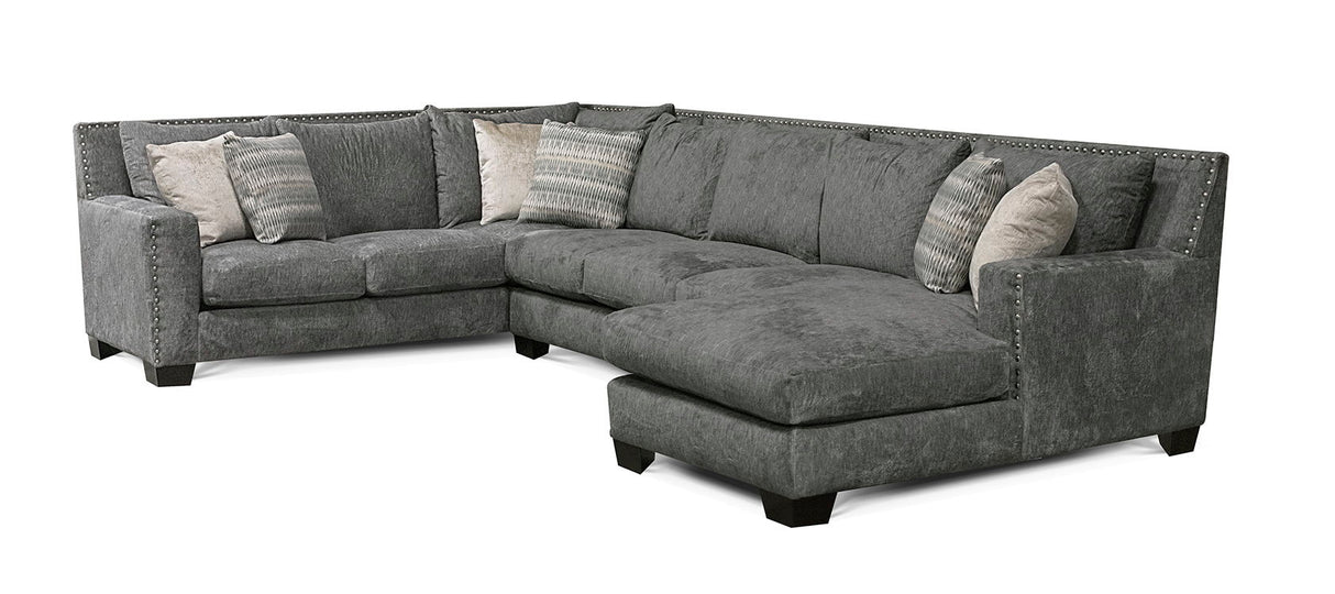 Del Mar - 7K00 - Luckenbach Sectional with Nails