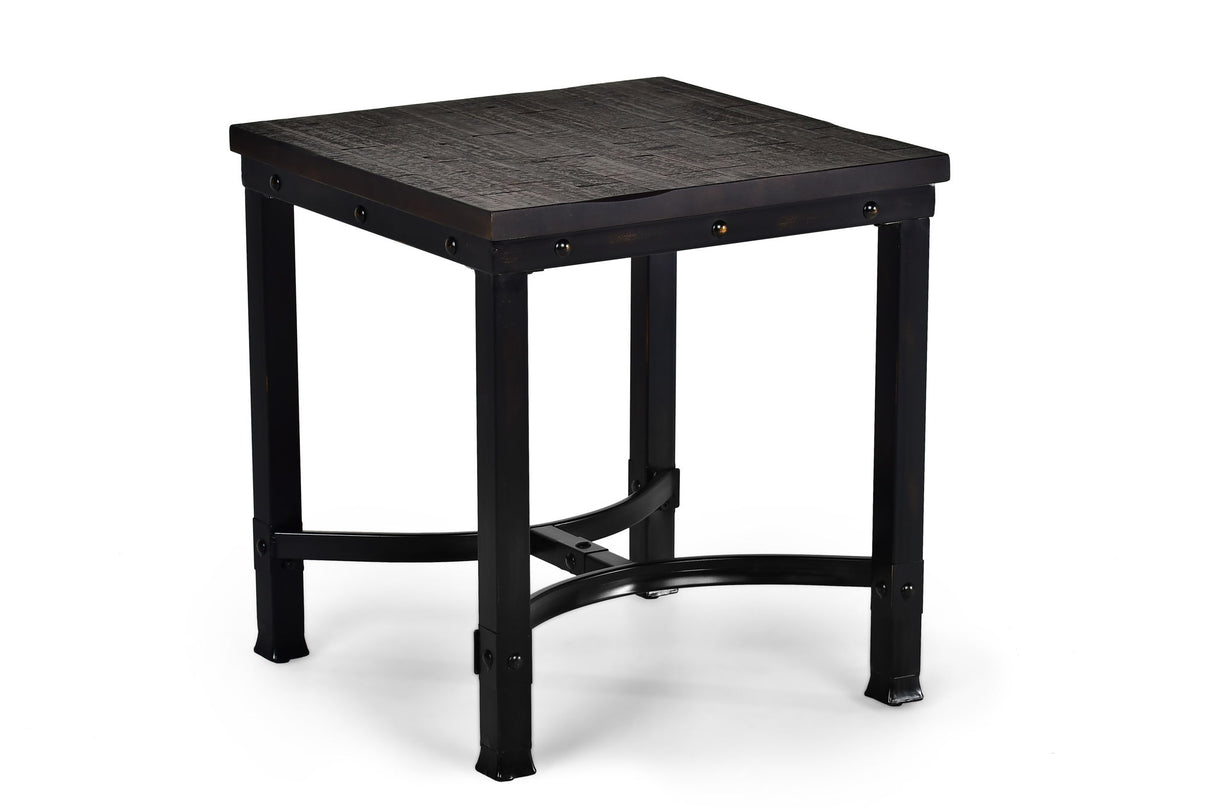 Ambrose - Square End Table - Brown