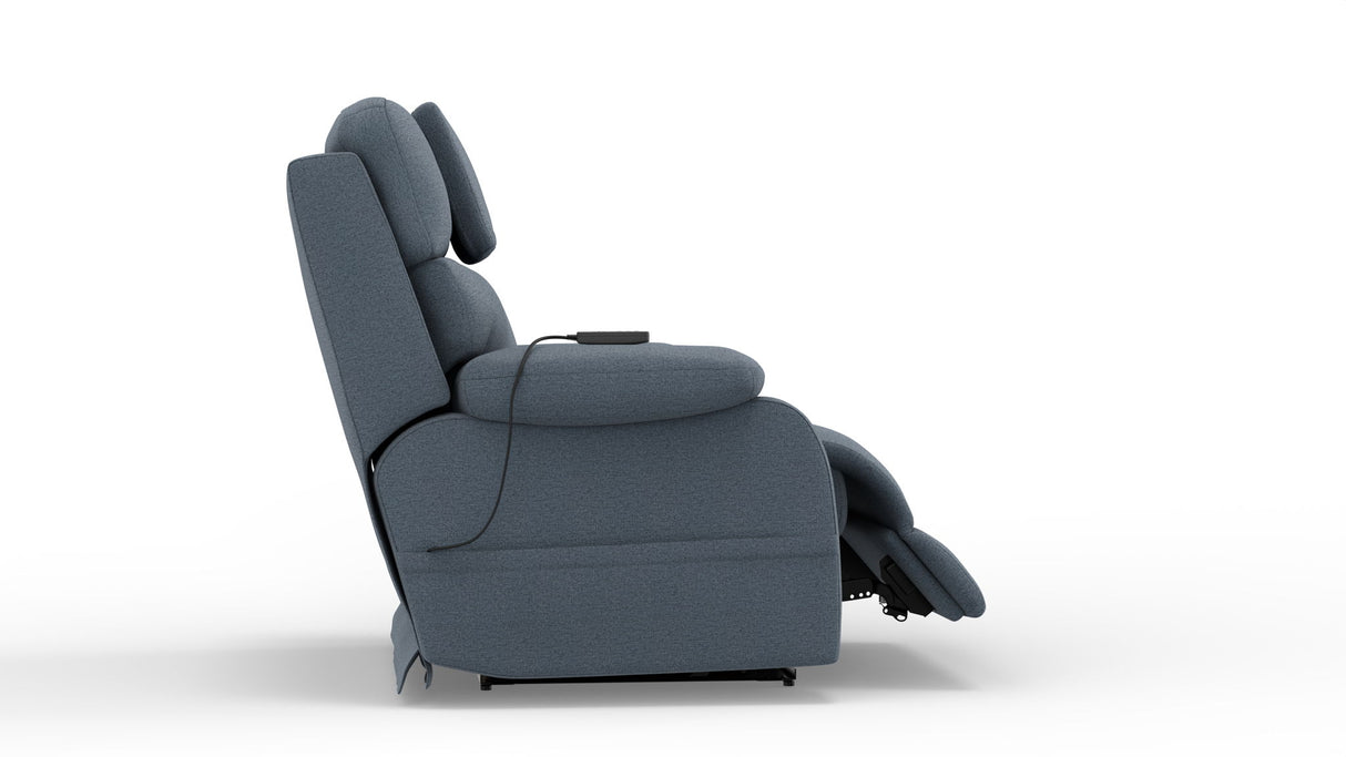 Dreamtime - 48" Power Headrest Power Lay Flat Recliner With CR3 Heat/Massage/Zero Gravity