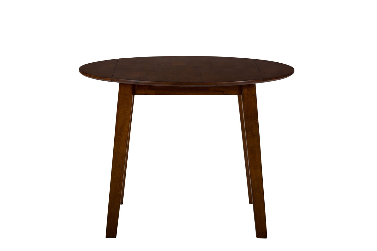 Simplicity - Round Dropleaf Table - Caramel