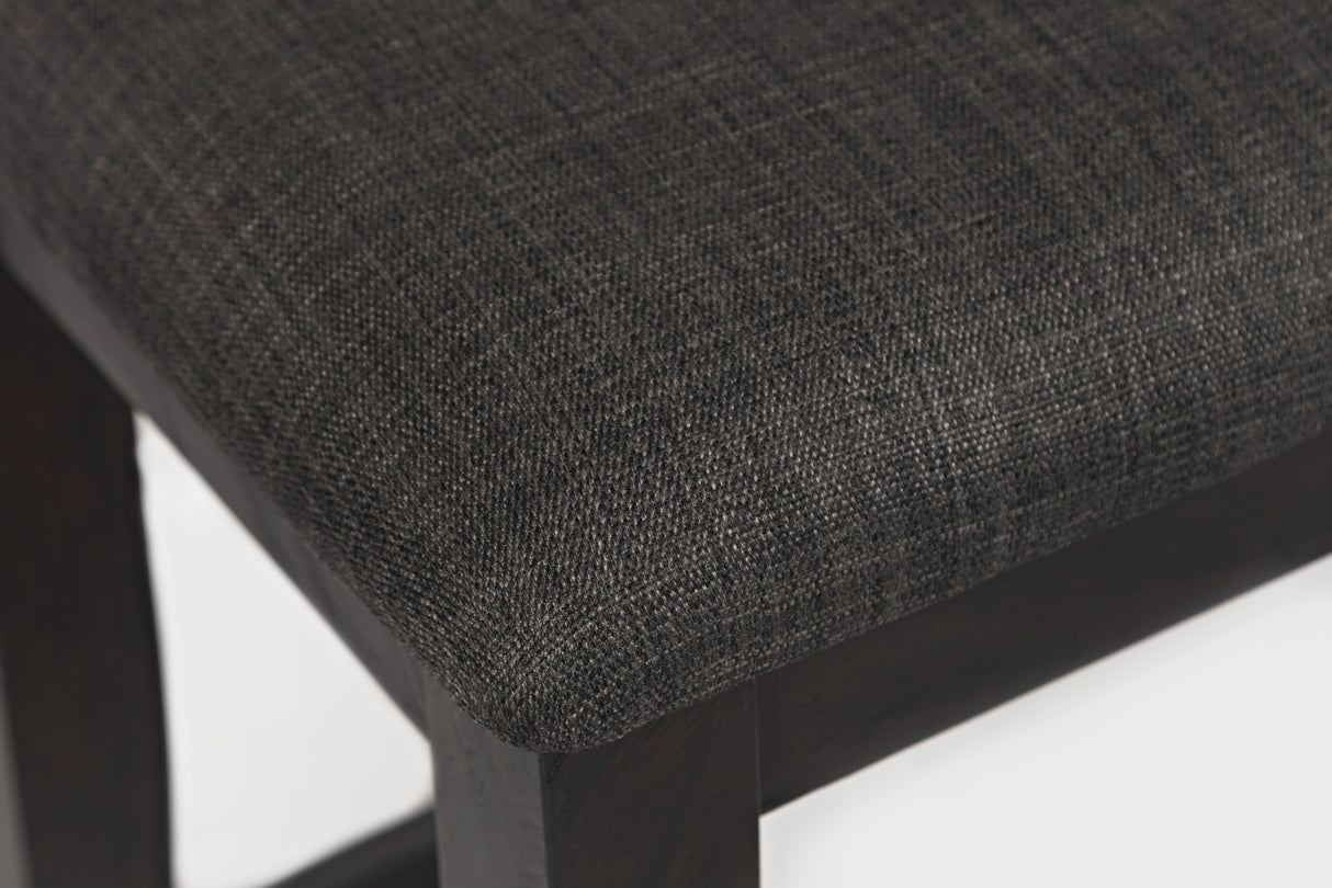 American Rustics Upholstered Counter Bench