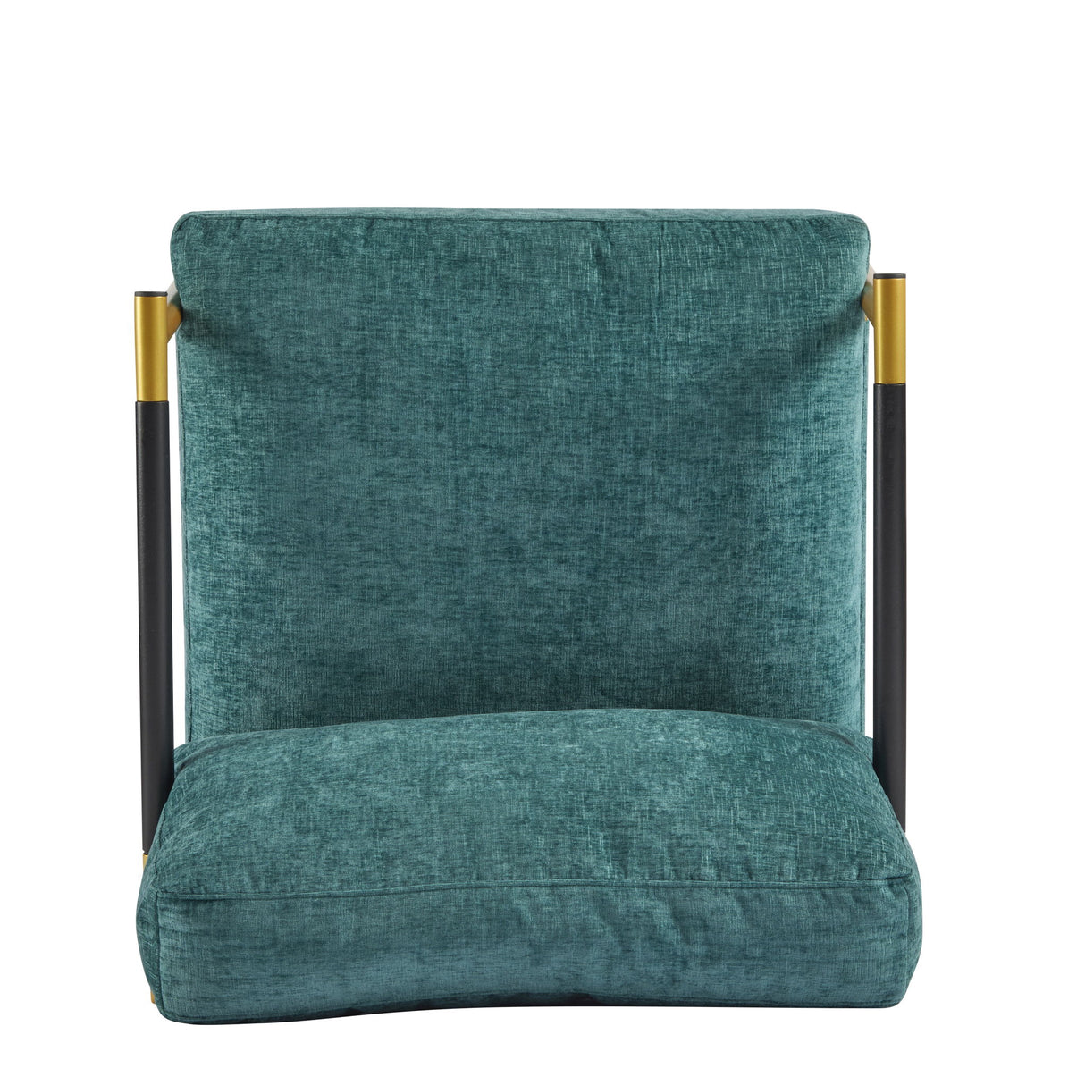Modern Accent Chair With Plush Cushions, Cozy Seating