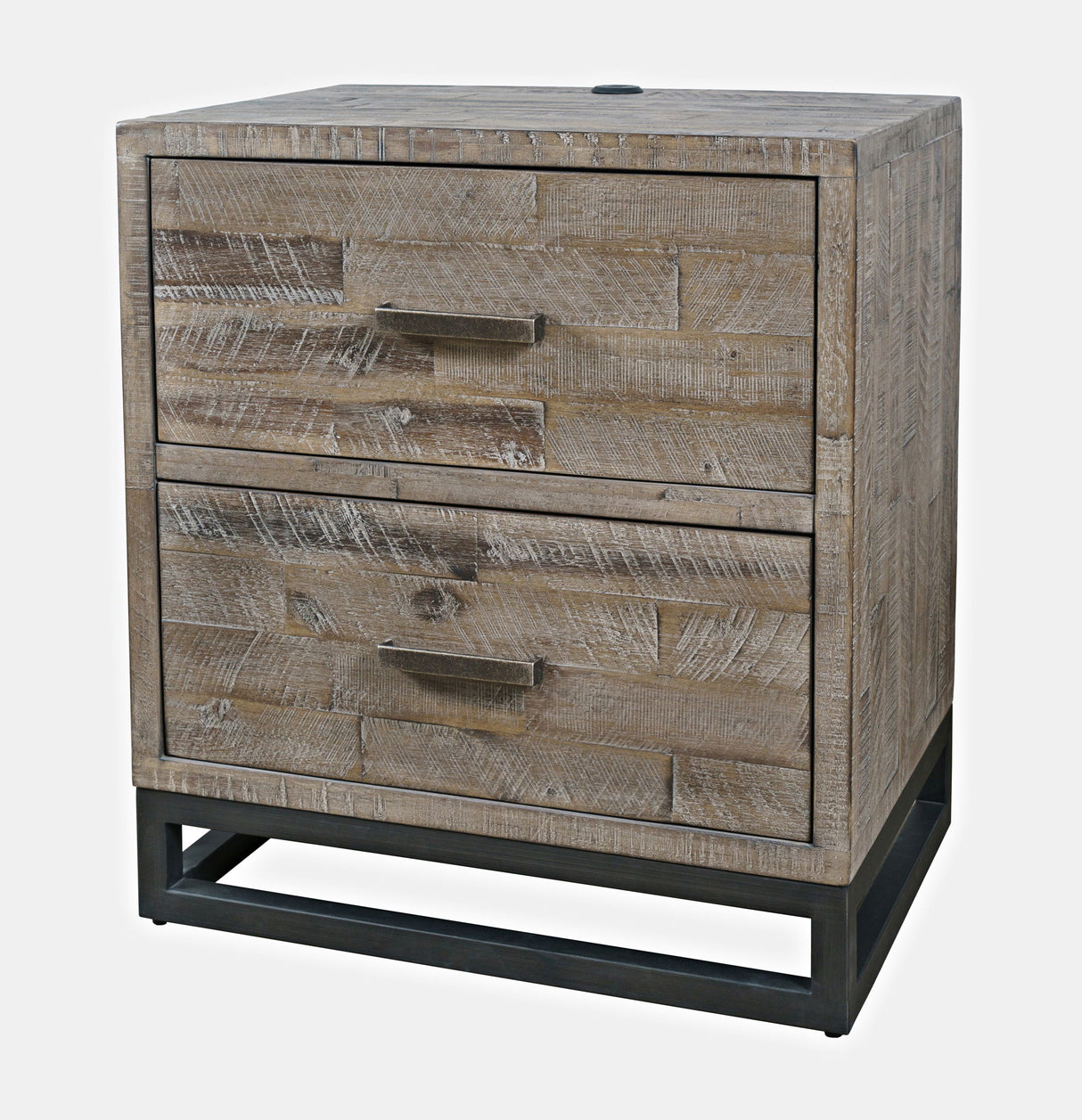 East Hampton - Nightstand - Gray Wash