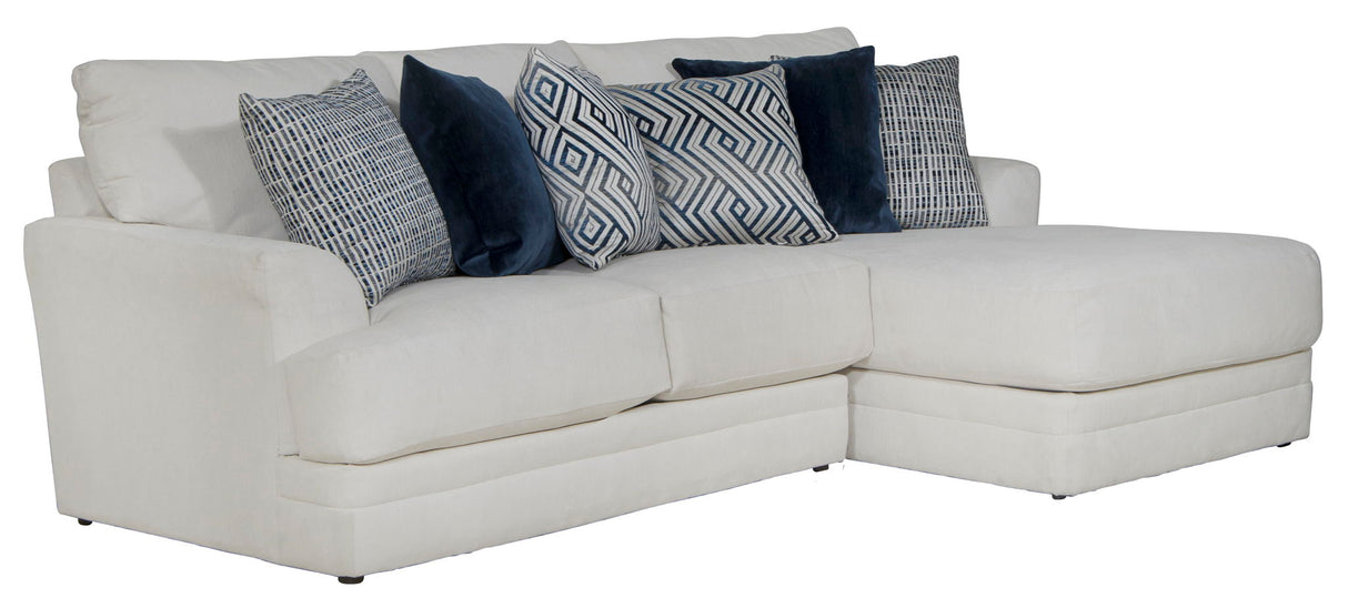 Polaris - Sectional With Comfort Coil Seating And Accent Pillows Included