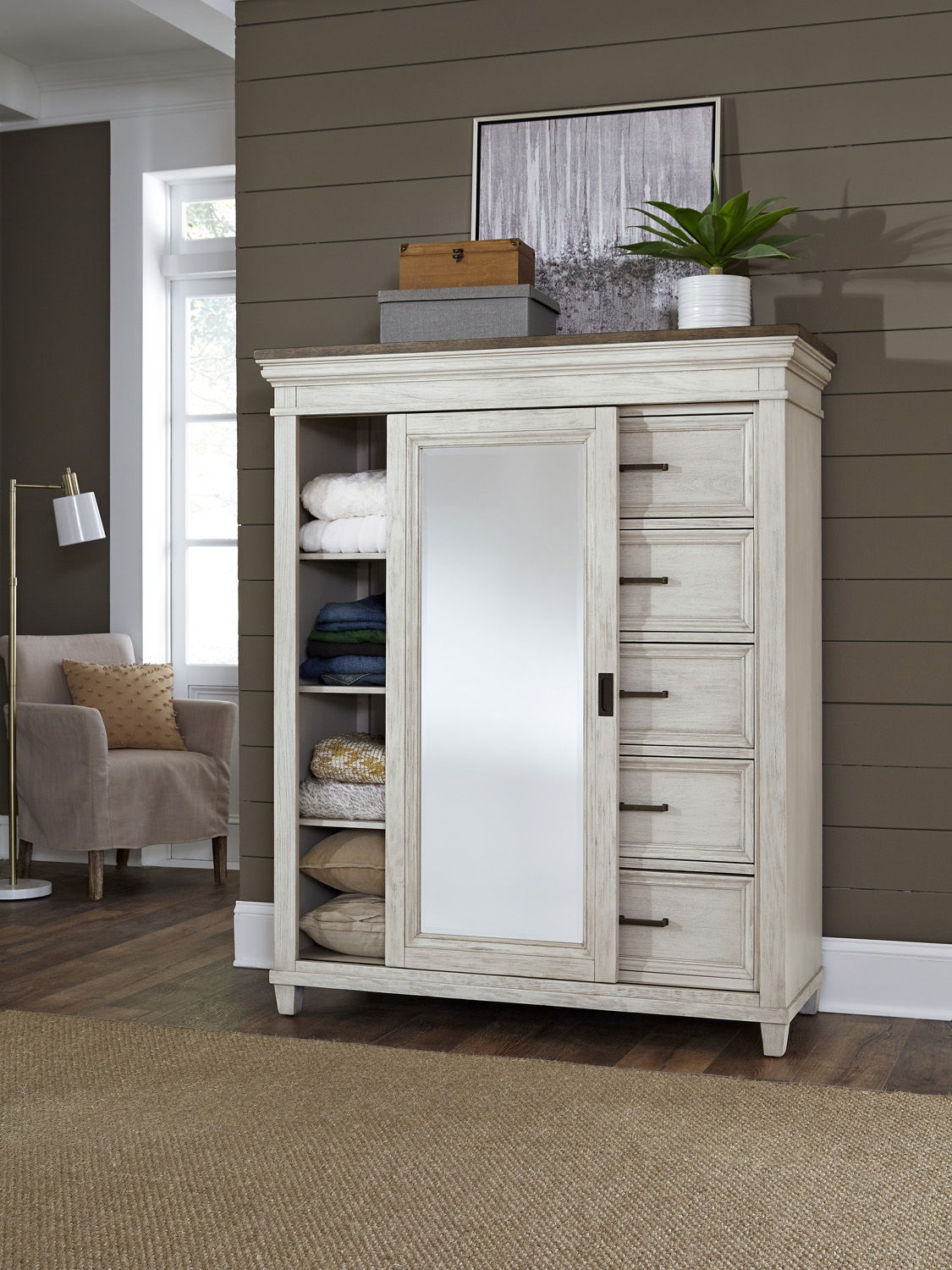 Caraway - Sliding Door Chest