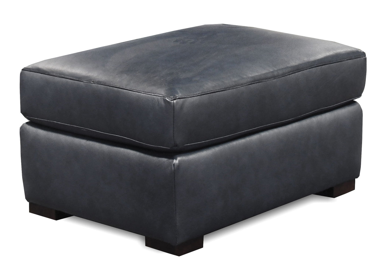 Del Mar - Baylor Leather Large Ottoman