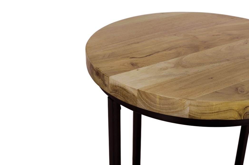 Ames Round End Table