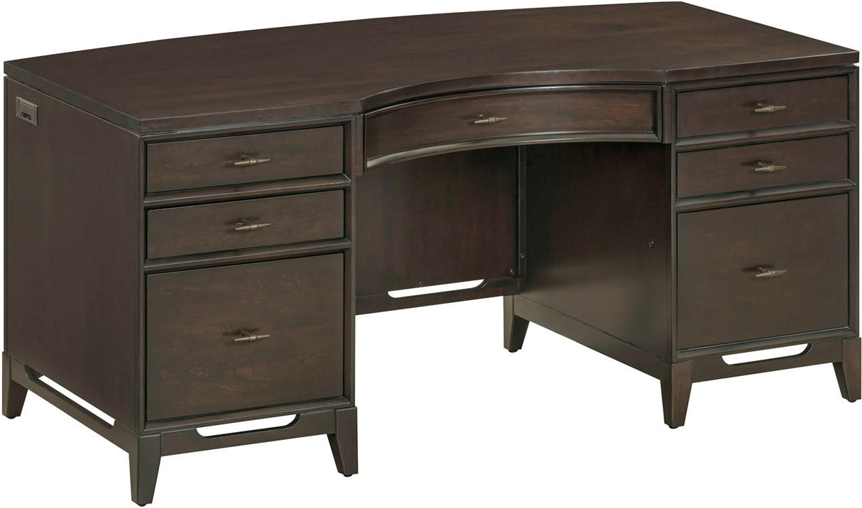 66" Curved Exec Desk