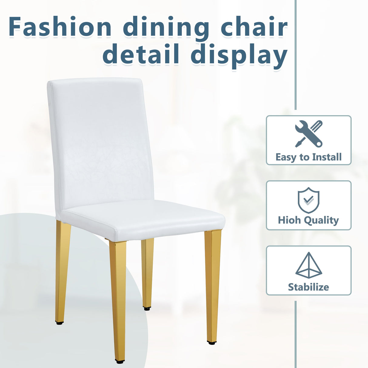 Modern Dining Chairs With Metal Legs