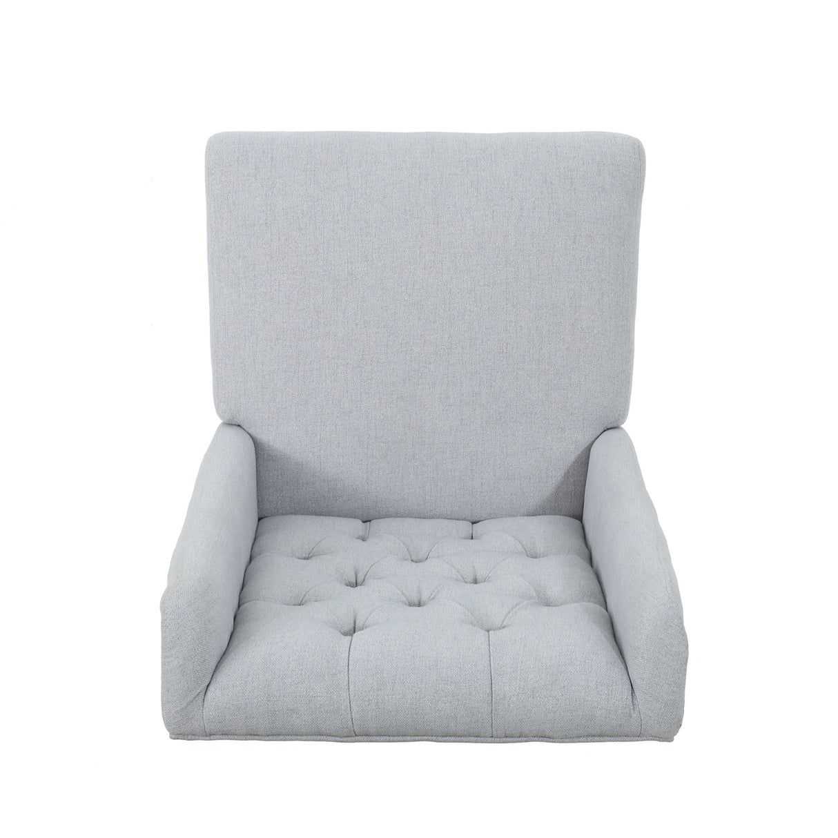 Sophisticated Tufted Dining Chair With High Back Design