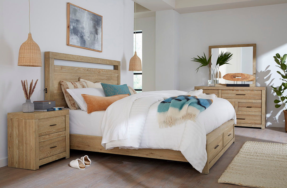 Modern Loft - Panel Bed
