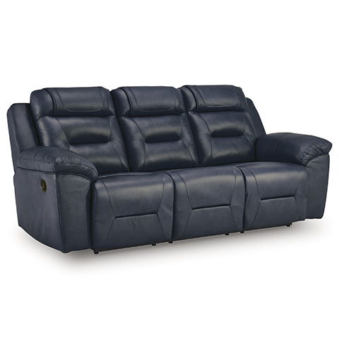 Heritage Reclining Sofa Leather